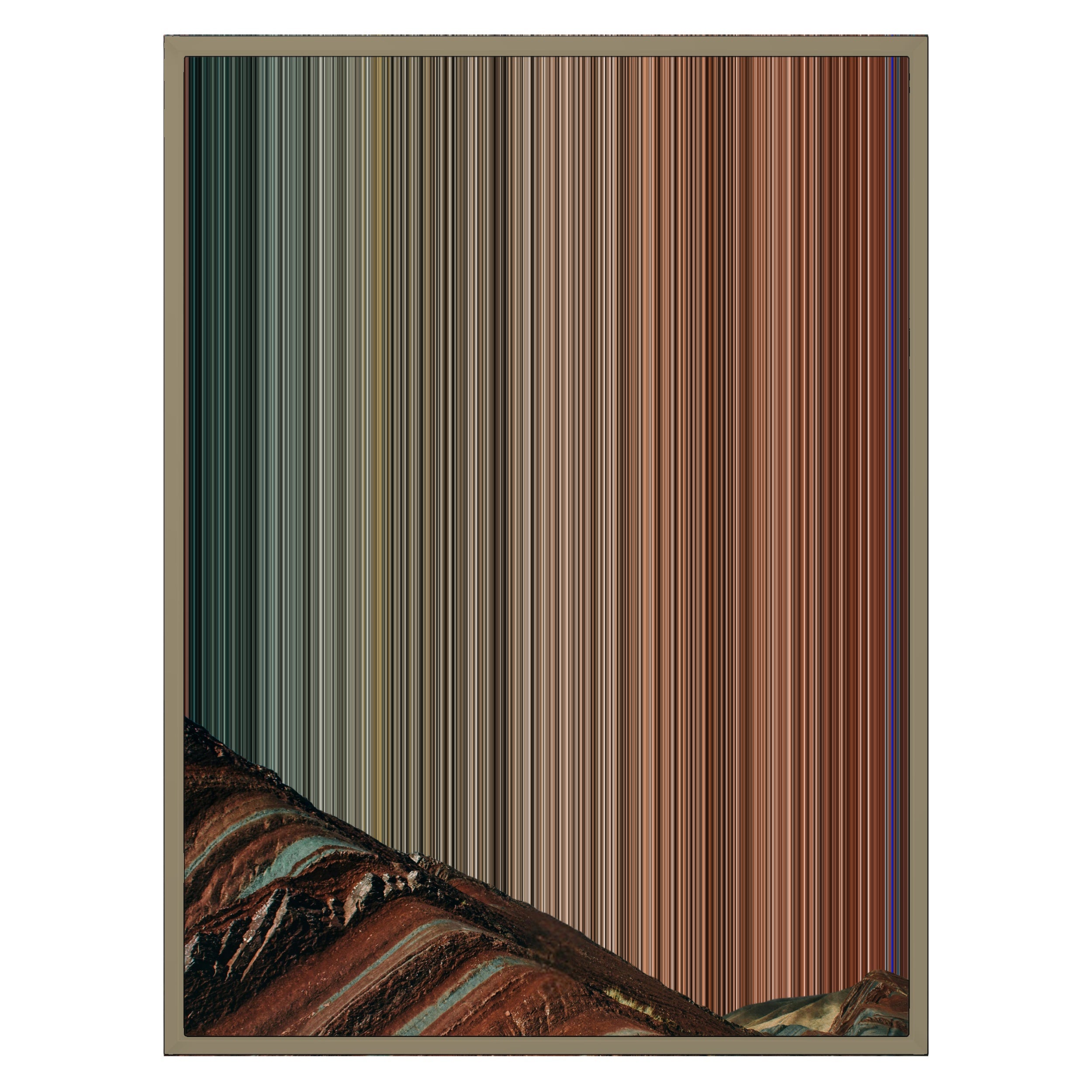 24×31" Framed Canvas - Natural variant