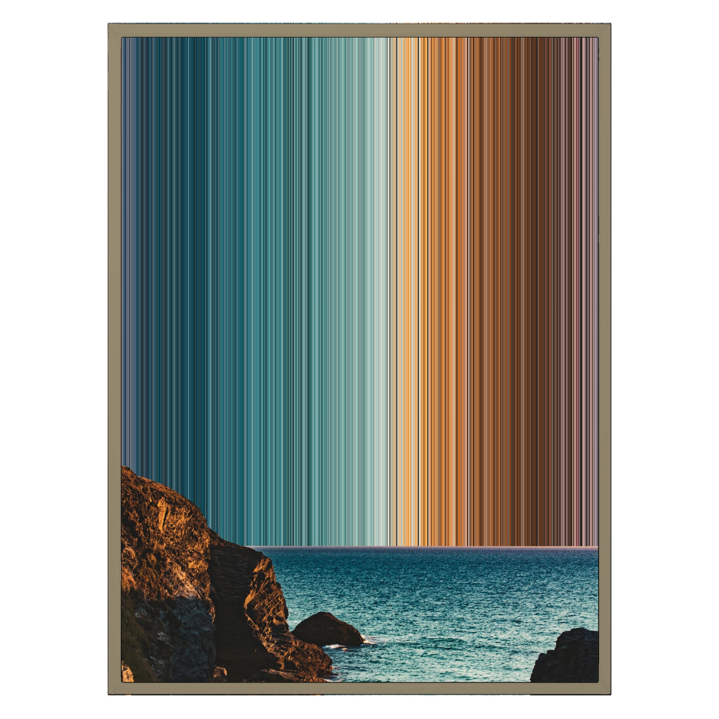 24×31" Framed Canvas - Natural variant