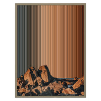 24×31" Framed Canvas - Natural variant