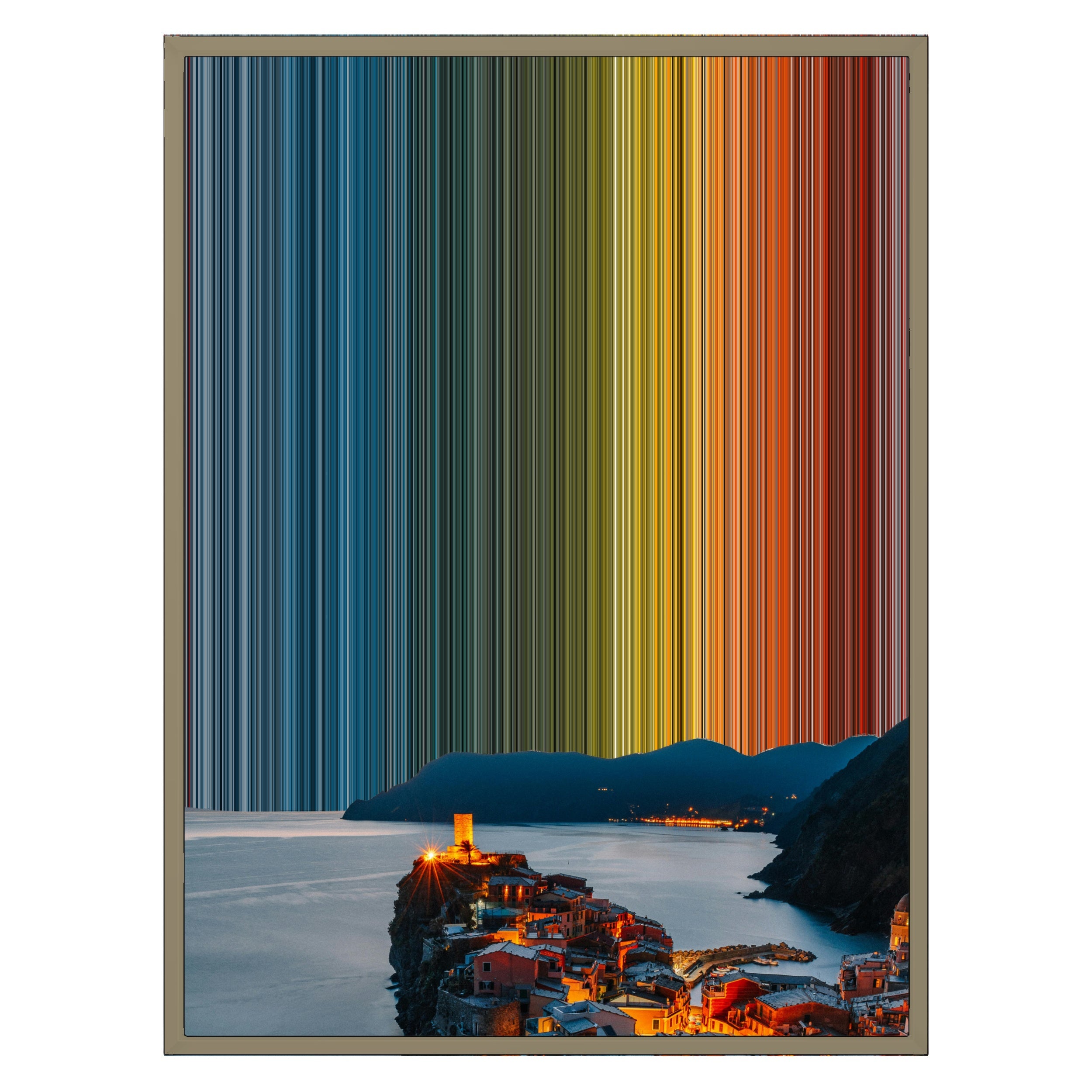 24×31" Framed Canvas - Natural variant