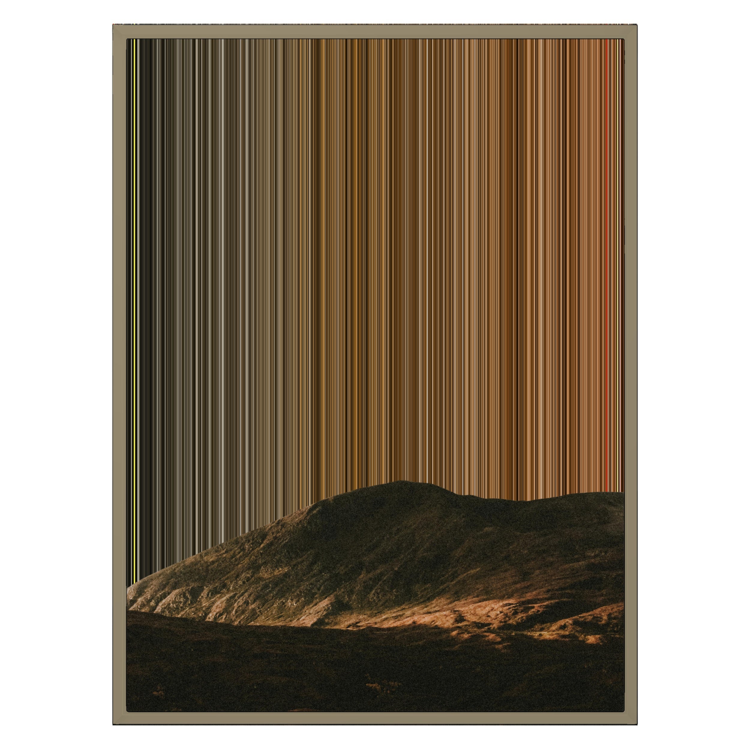 24×31" Framed Canvas - Natural variant