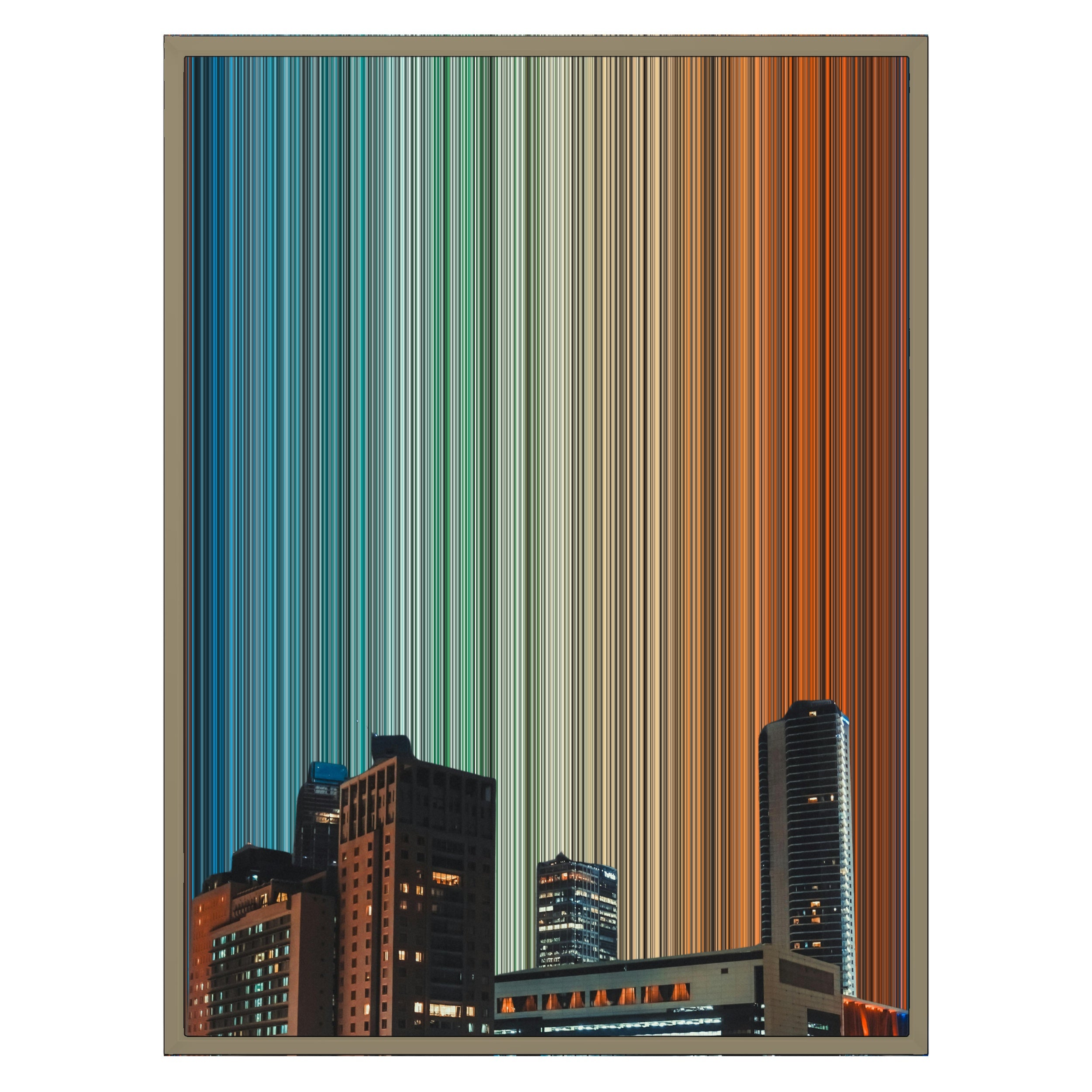 24×31" Framed Canvas - Natural variant