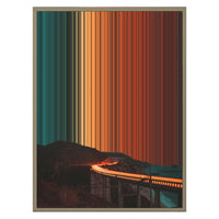 24×31" Framed Canvas - Natural variant