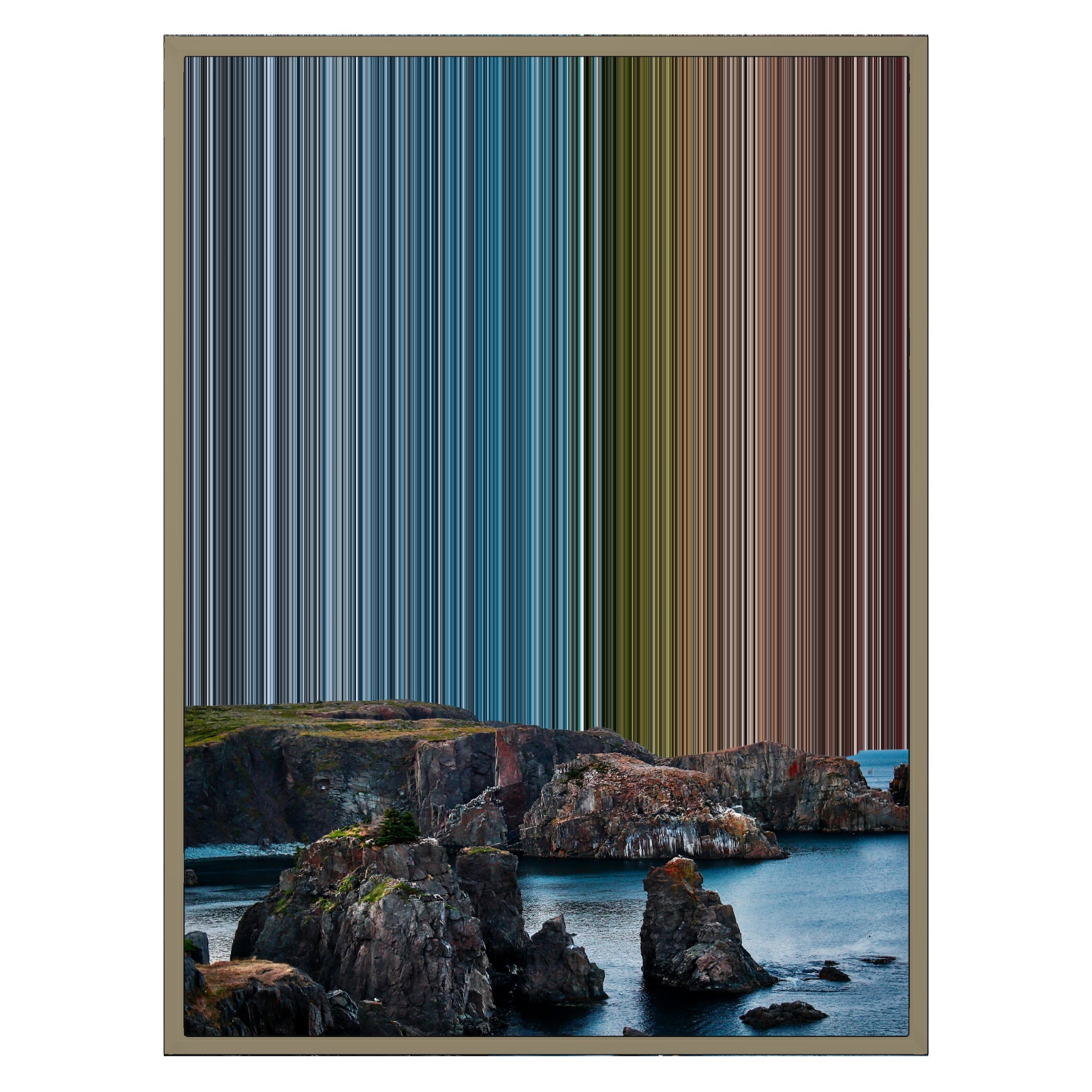 24×31" Framed Canvas - Natural variant