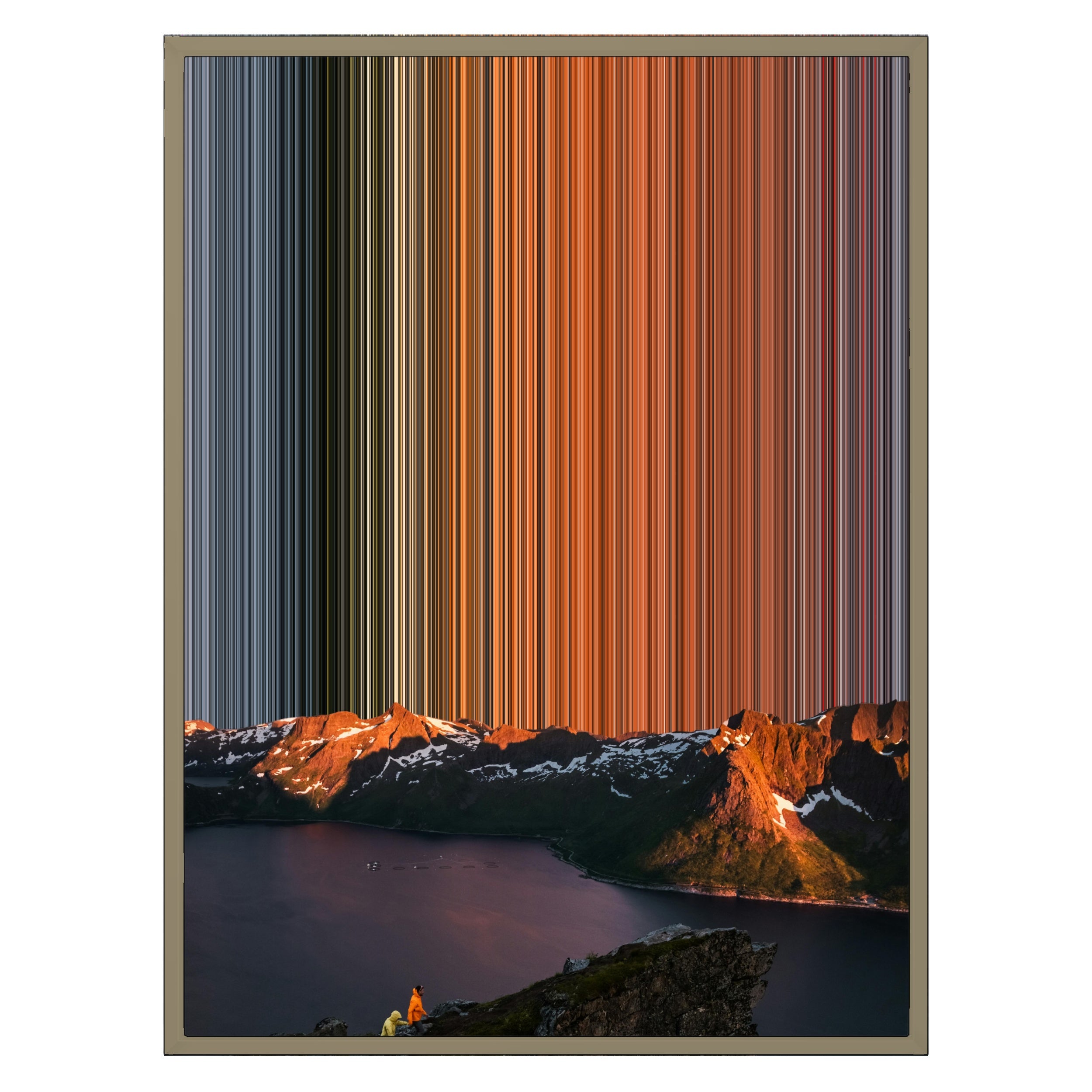 24×31" Framed Canvas - Natural variant