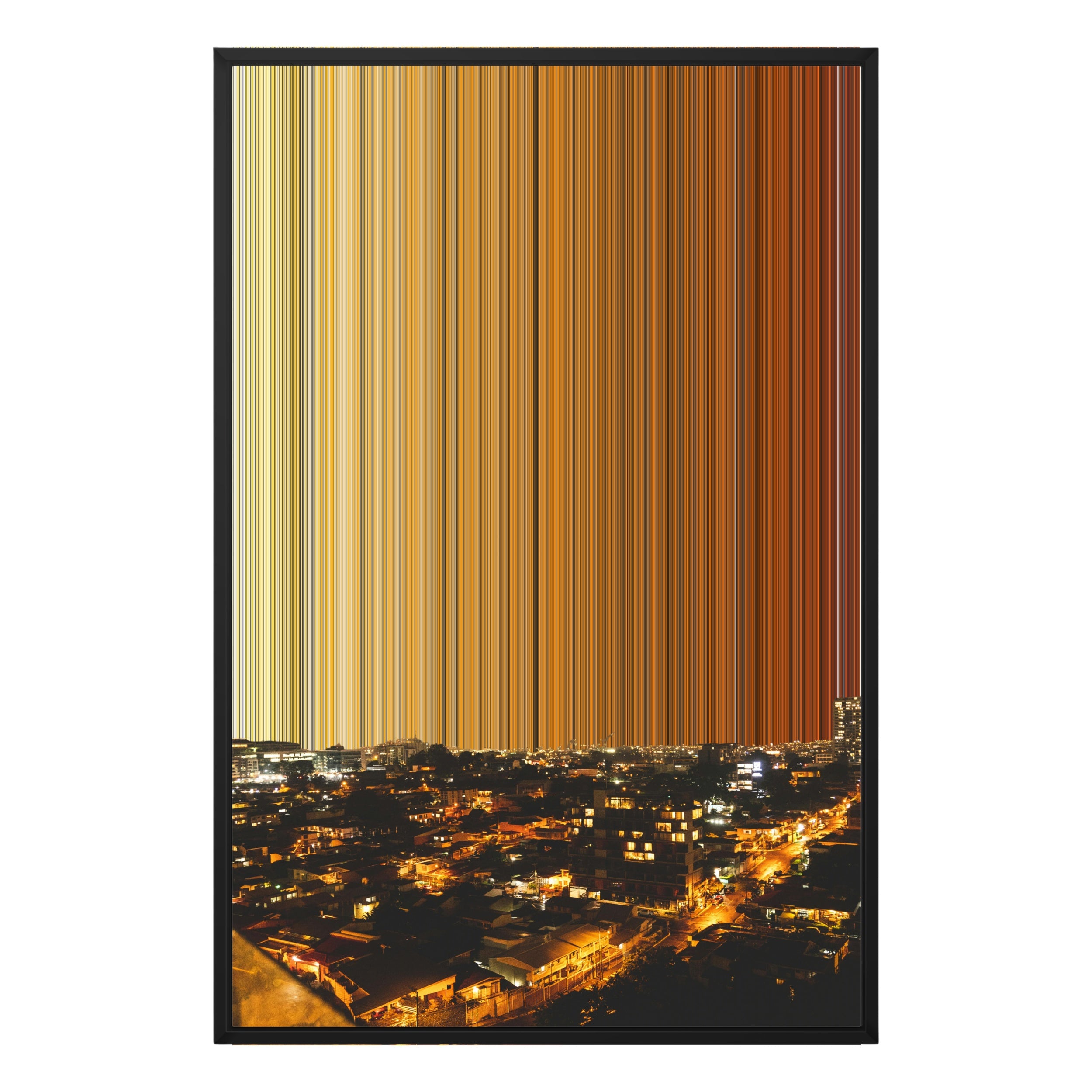 24×35" Framed Canvas - Black variant