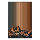 24×35" Framed Canvas - Black variant