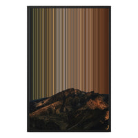 24×35" Framed Canvas - Black variant