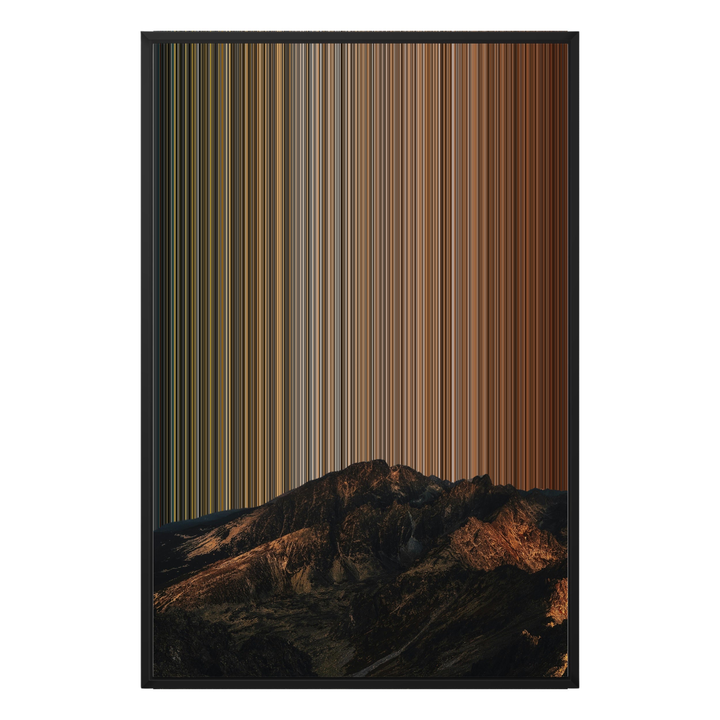 24×35" Framed Canvas - Black variant