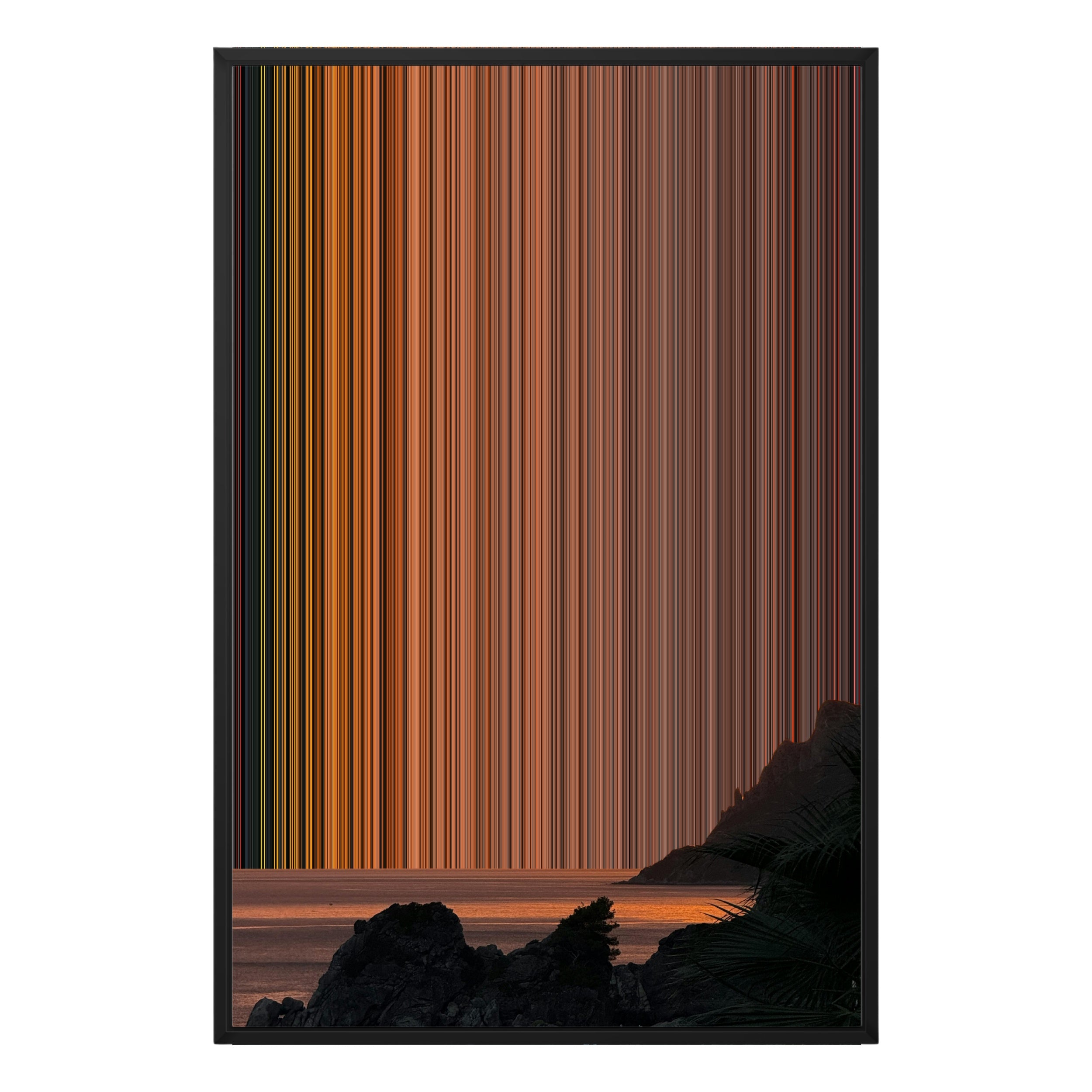 24×35" Framed Canvas - Black variant