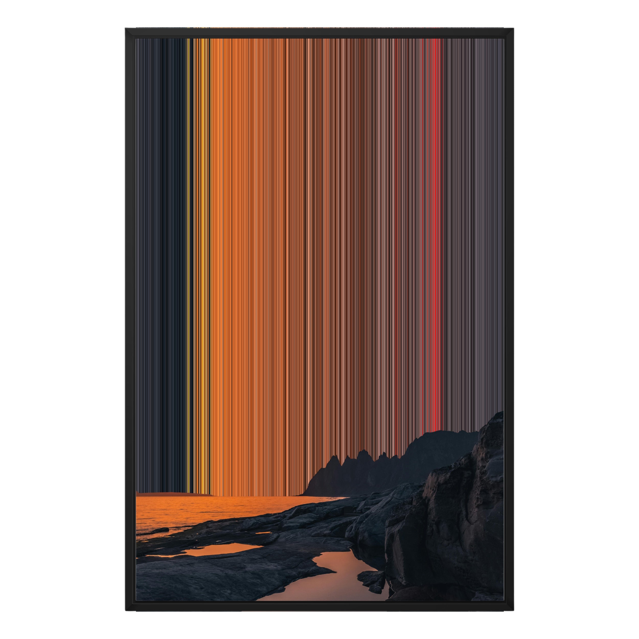 24×35" Framed Canvas - Black variant