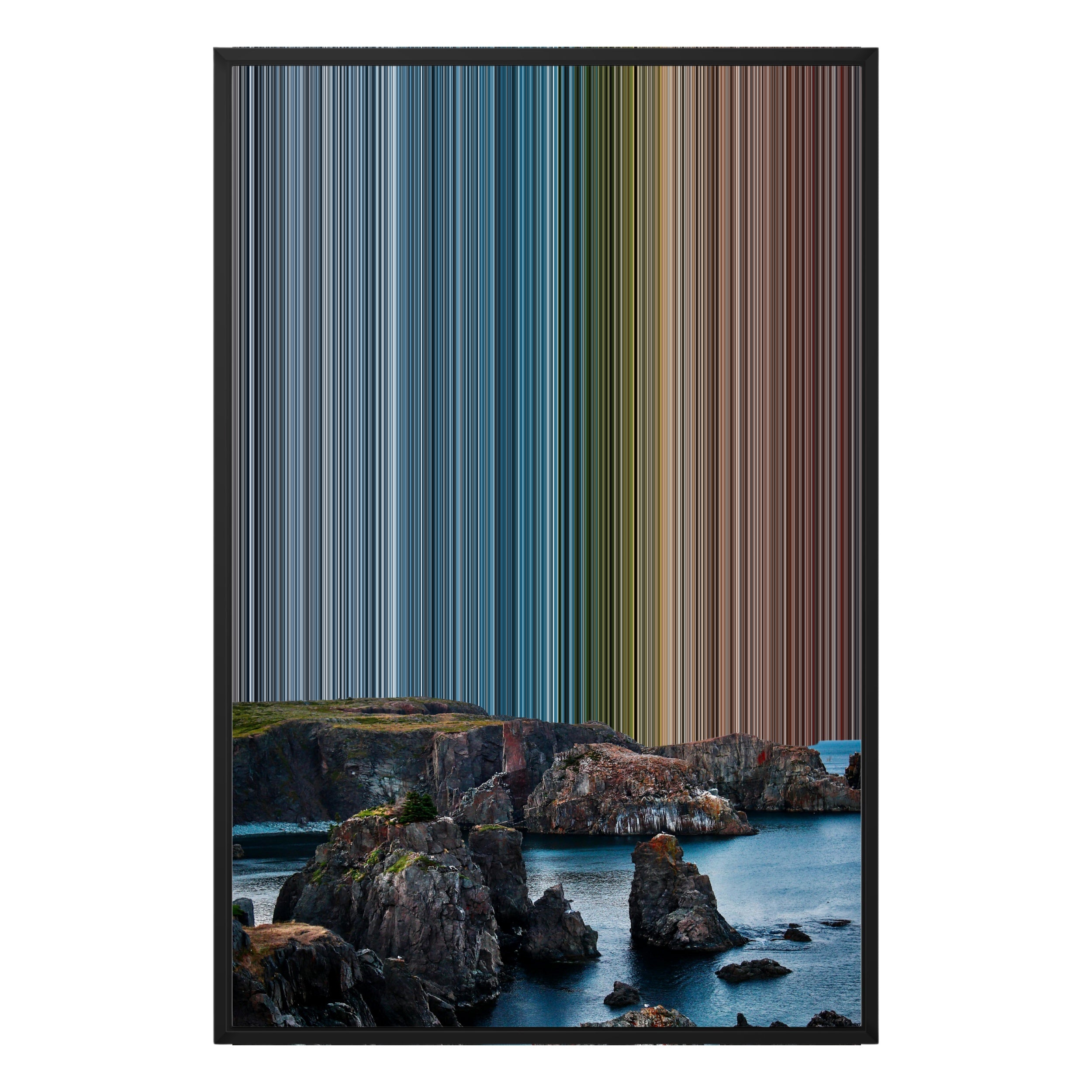 24×35" Framed Canvas - Black variant