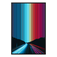 24×35" Framed Canvas - Black variant