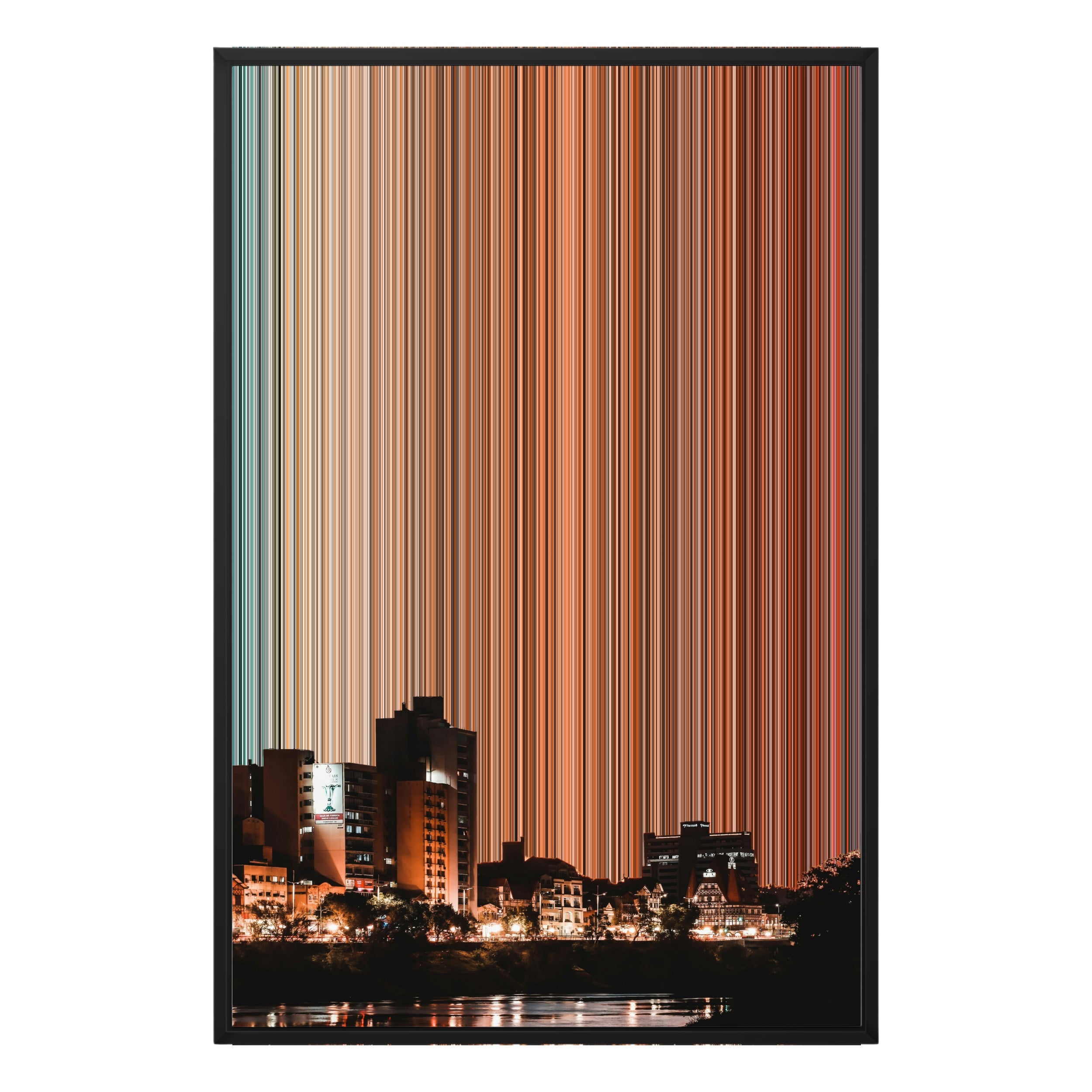 24×35" Framed Canvas - Black variant