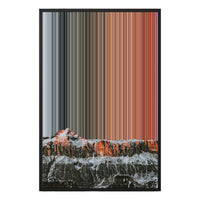 24×35" Framed Canvas - Black variant