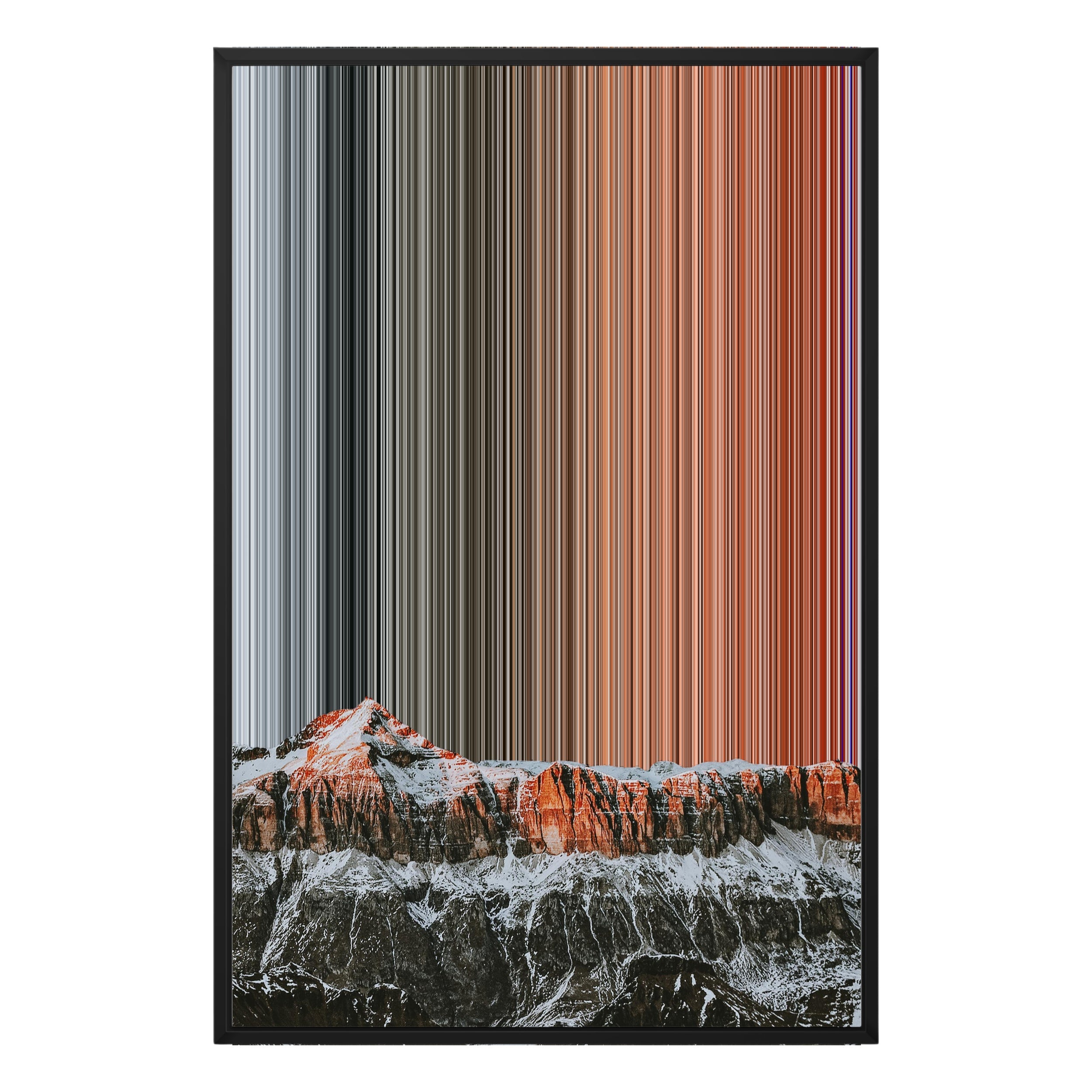 24×35" Framed Canvas - Black variant