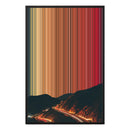 24×35" Framed Canvas - Black variant