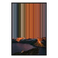 24×35" Framed Canvas - Black variant