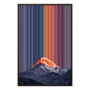 24×35" Framed Canvas - Brown variant