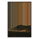 24×35" Framed Canvas - Brown variant