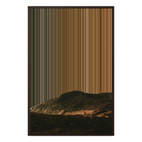 24×35" Framed Canvas - Brown variant