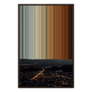 24×35" Framed Canvas - Brown variant