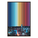 24×35" Framed Canvas - Brown variant