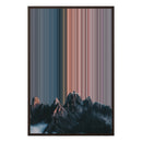 24×35" Framed Canvas - Brown variant