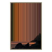 24×35" Framed Canvas - Natural variant