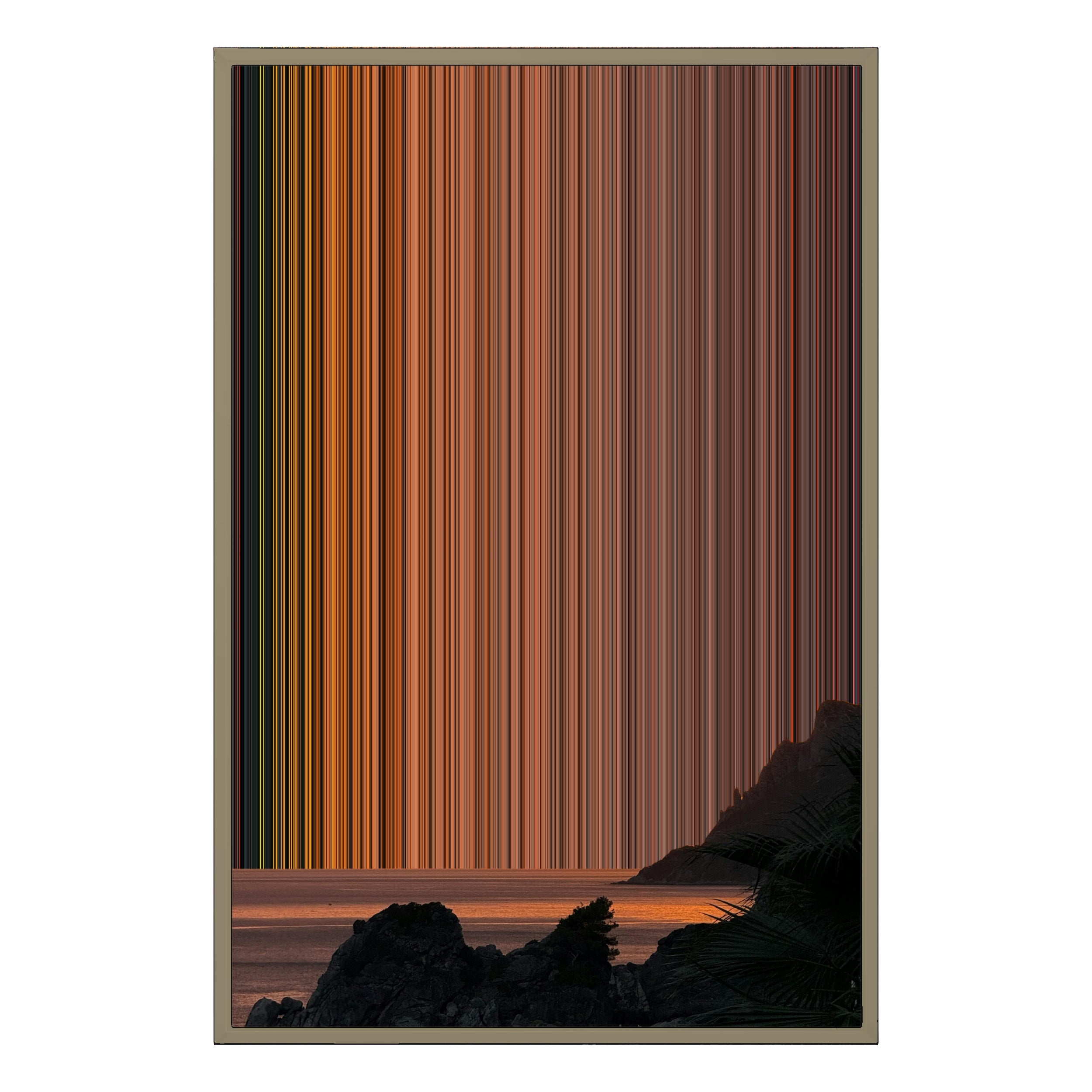 24×35" Framed Canvas - Natural variant