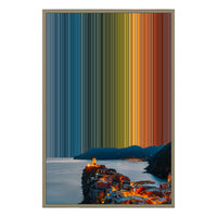 24×35" Framed Canvas - Natural variant