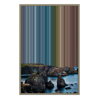 24×35" Framed Canvas - Natural variant