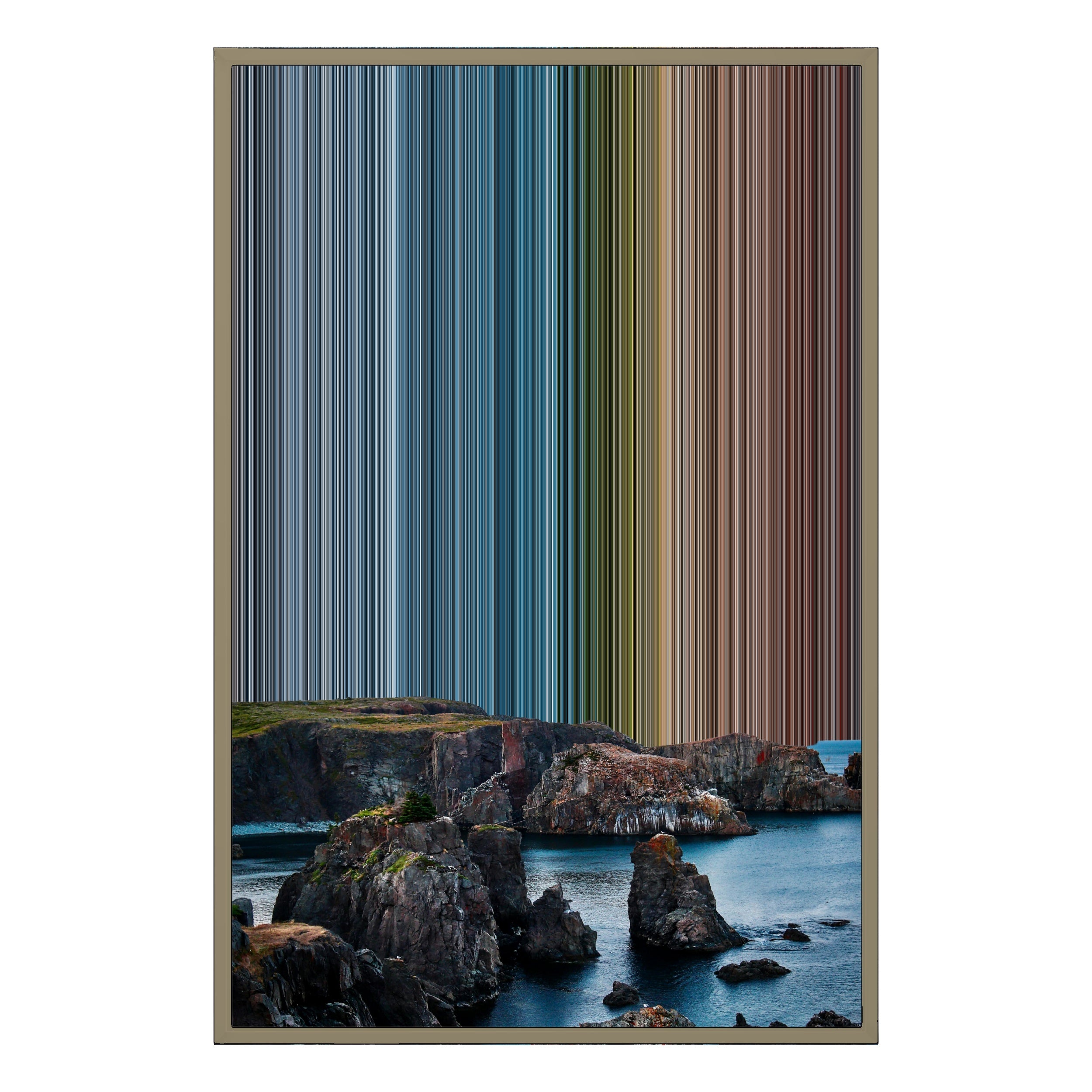 24×35" Framed Canvas - Natural variant