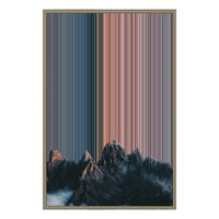 24×35" Framed Canvas - Natural variant