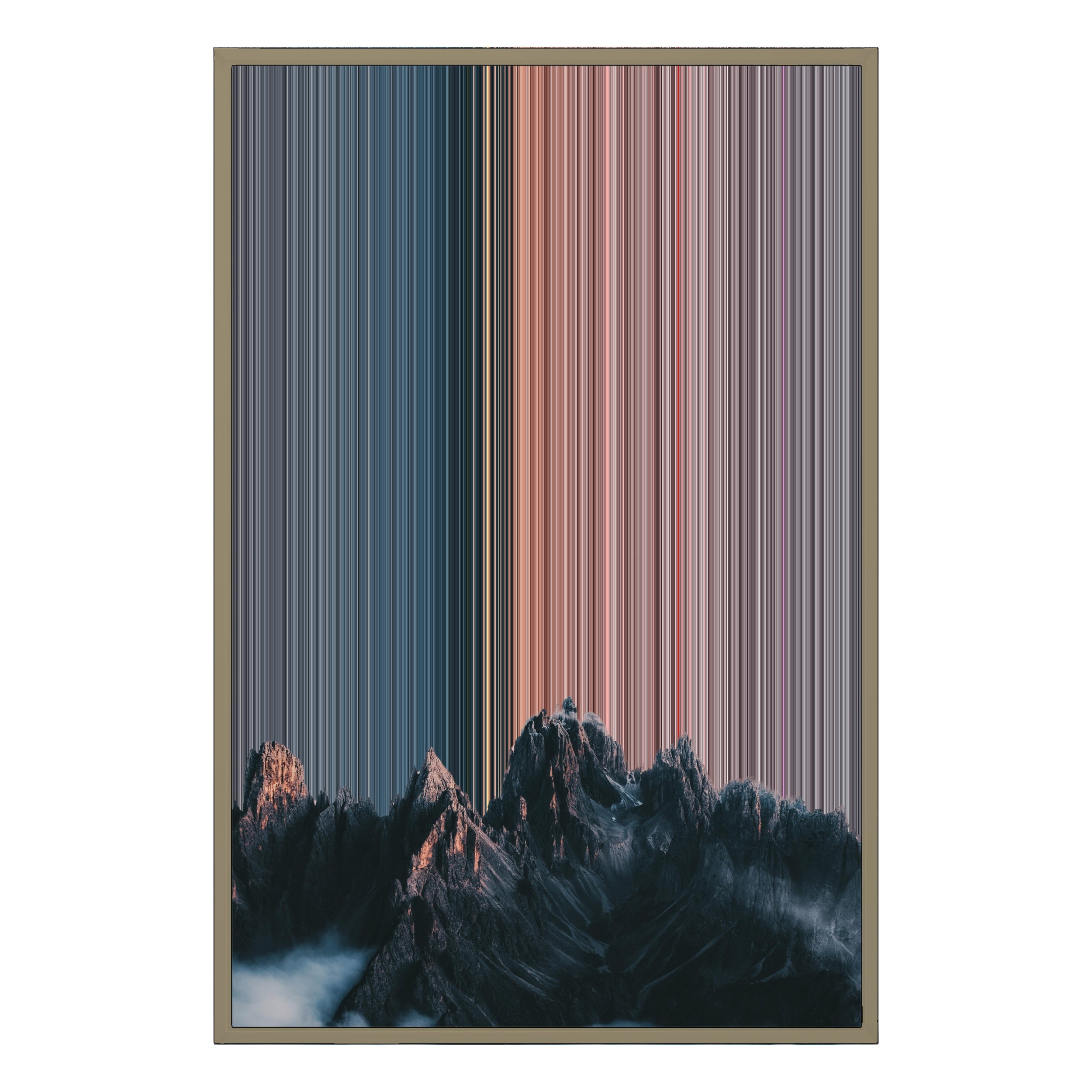 24×35" Framed Canvas - Natural variant