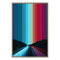 24×35" Framed Canvas - Natural variant