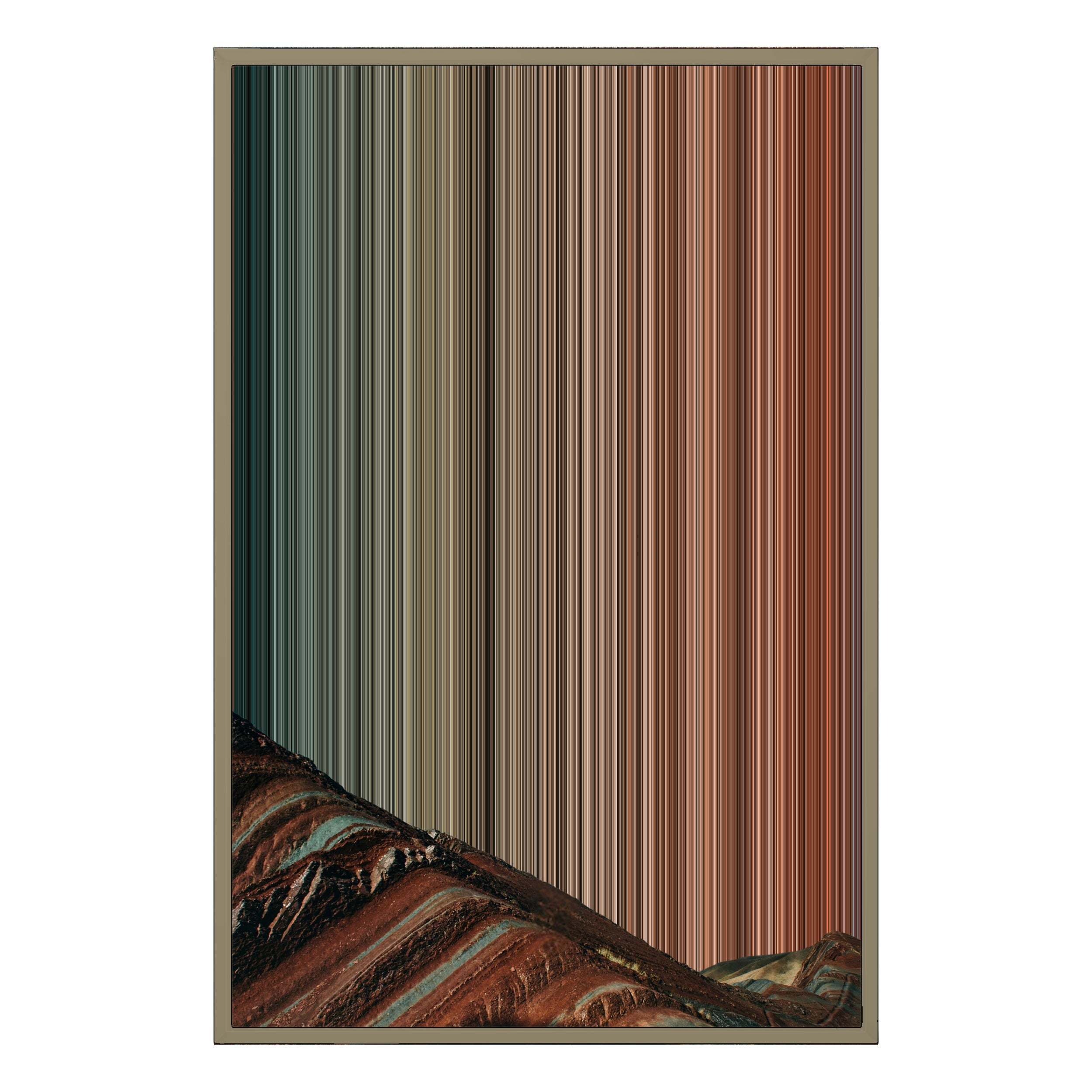 24×35" Framed Canvas - Natural variant