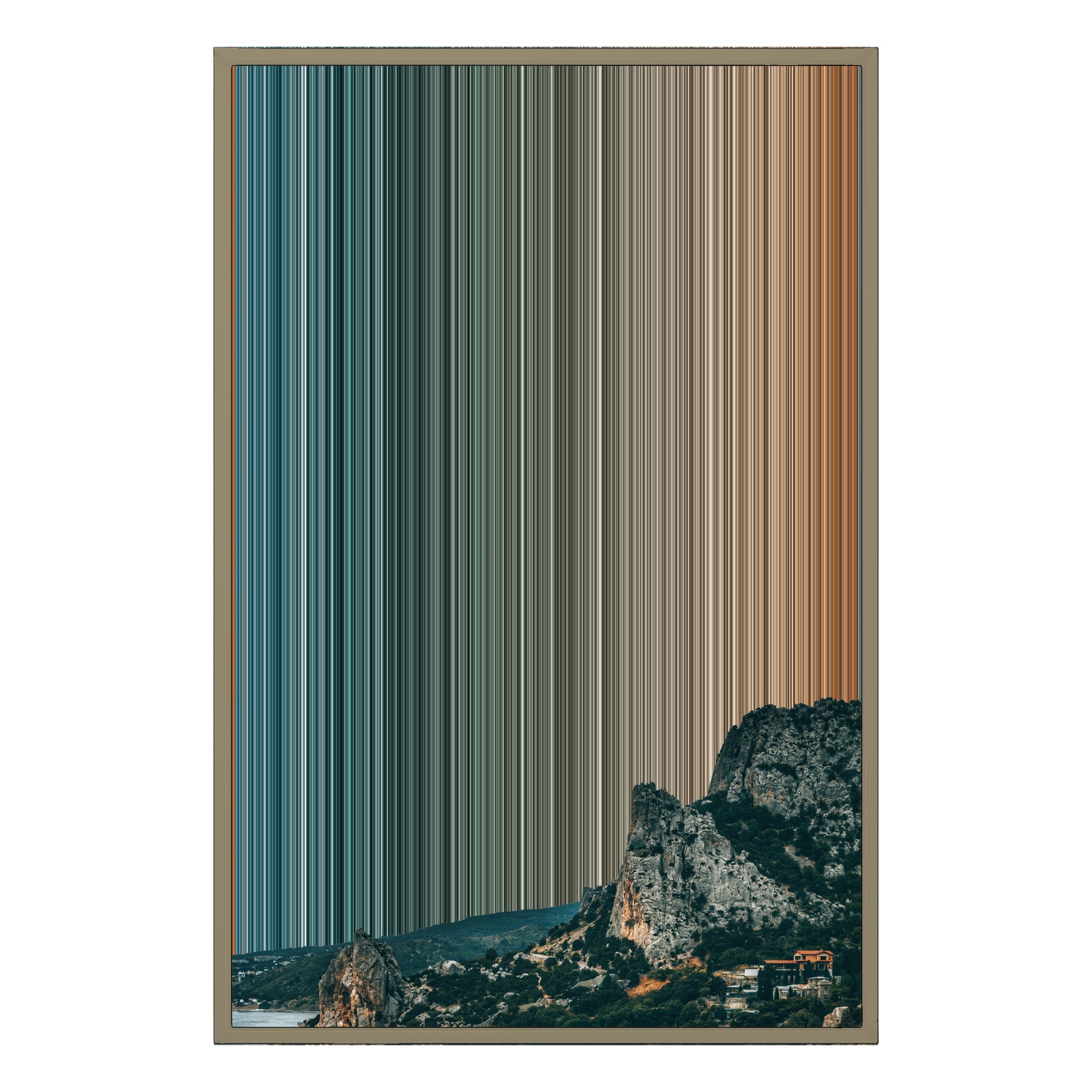 24×35" Framed Canvas - Natural variant