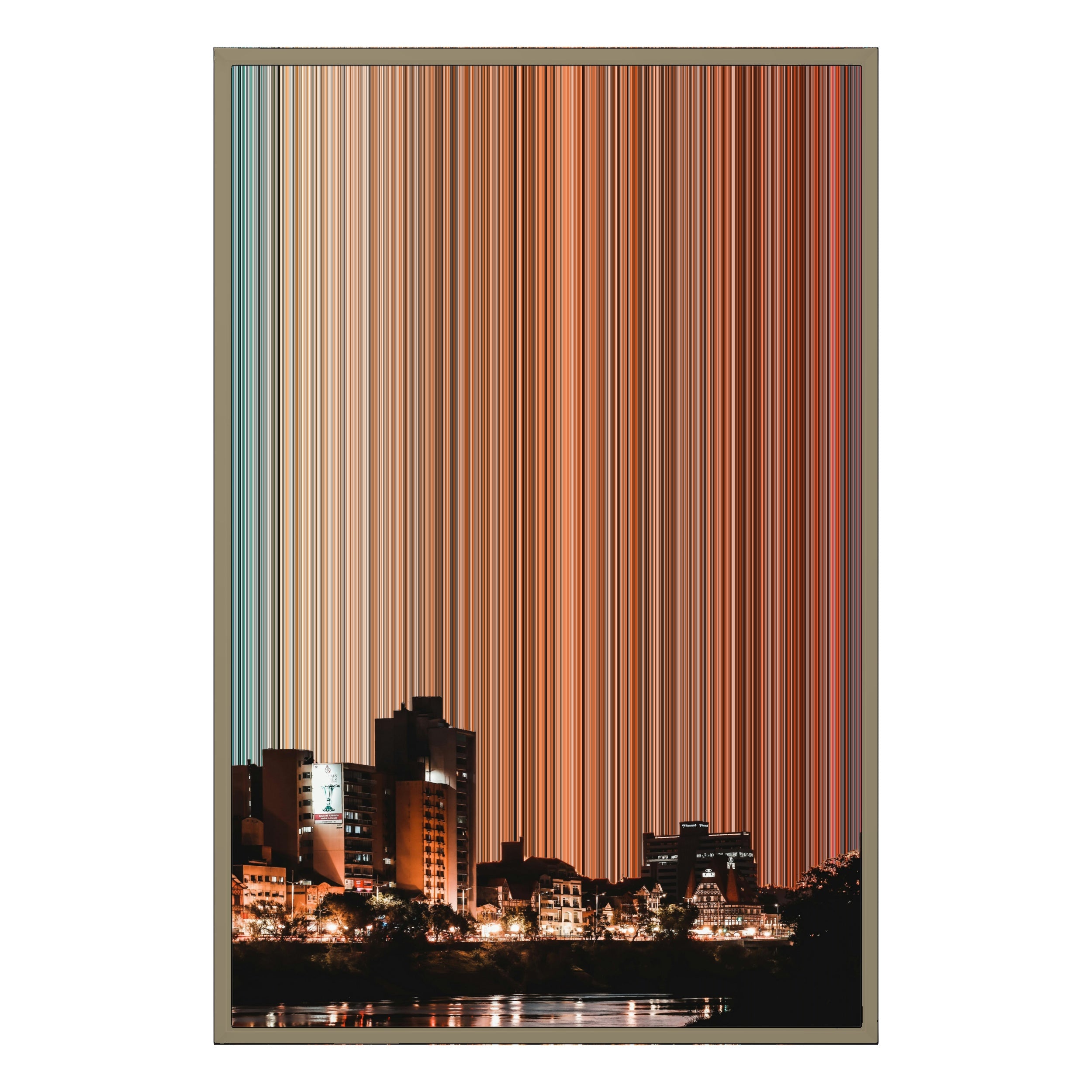 24×35" Framed Canvas - Natural variant