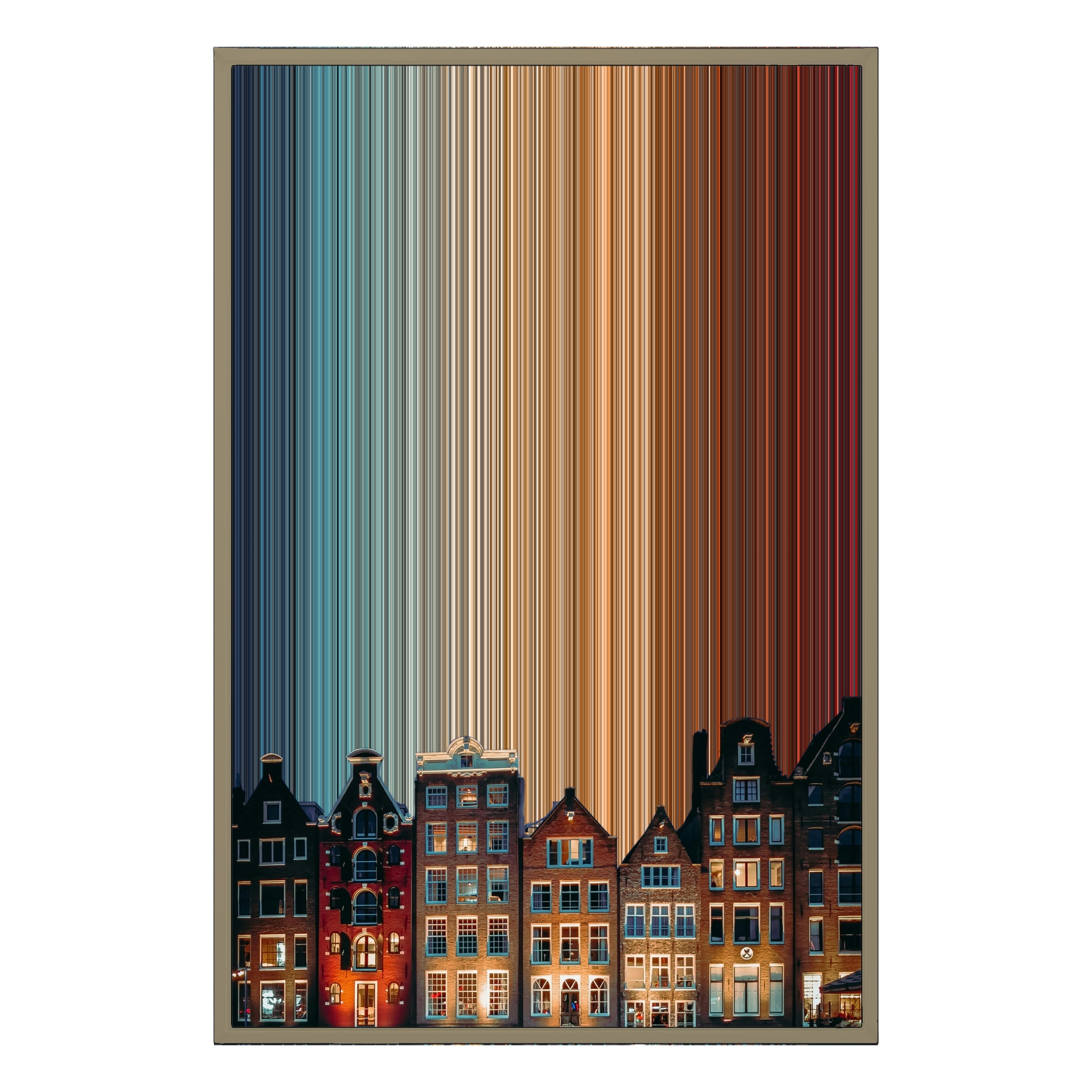 24×35" Framed Canvas - Natural variant