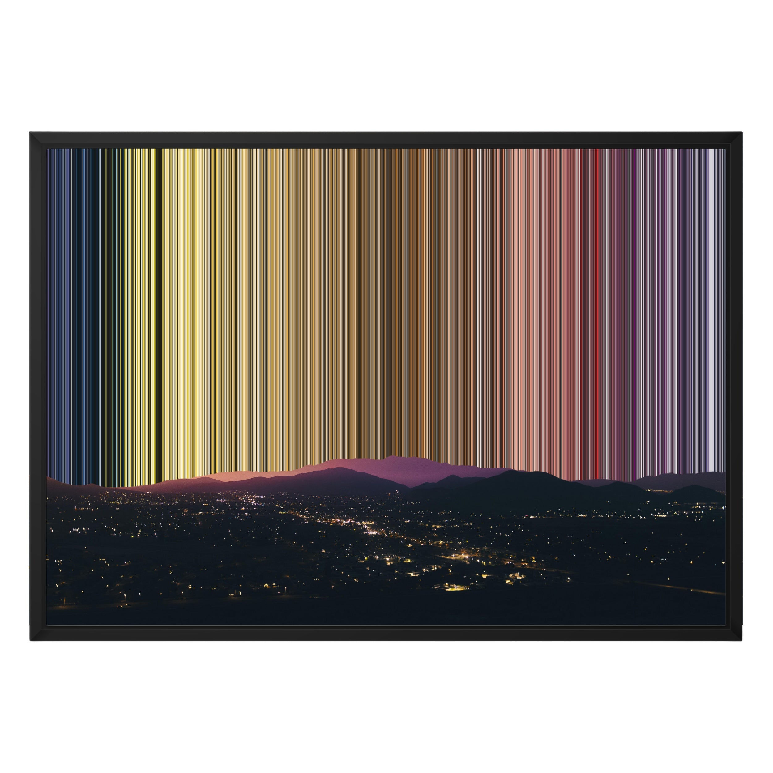 28×20" Framed Canvas - Black variant