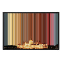 30×20" Framed Canvas - Black variant