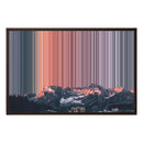 30×20" Framed Canvas - Brown variant