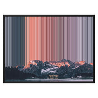 31×24" Framed Canvas - Black variant