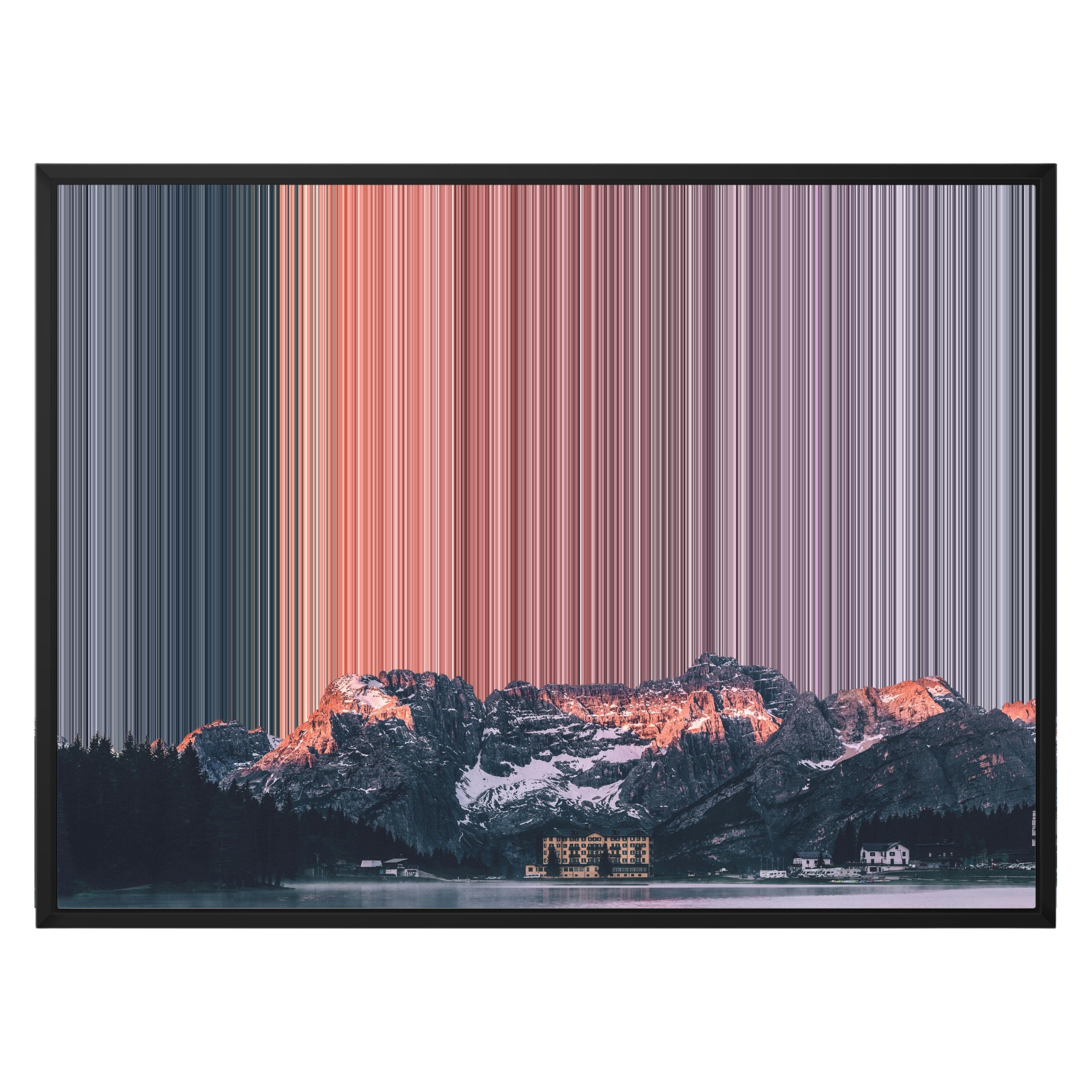 31×24" Framed Canvas - Black variant