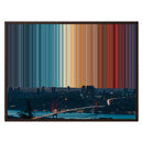 31×24" Framed Canvas - Brown variant