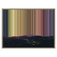 31×24" Framed Canvas - Natural variant