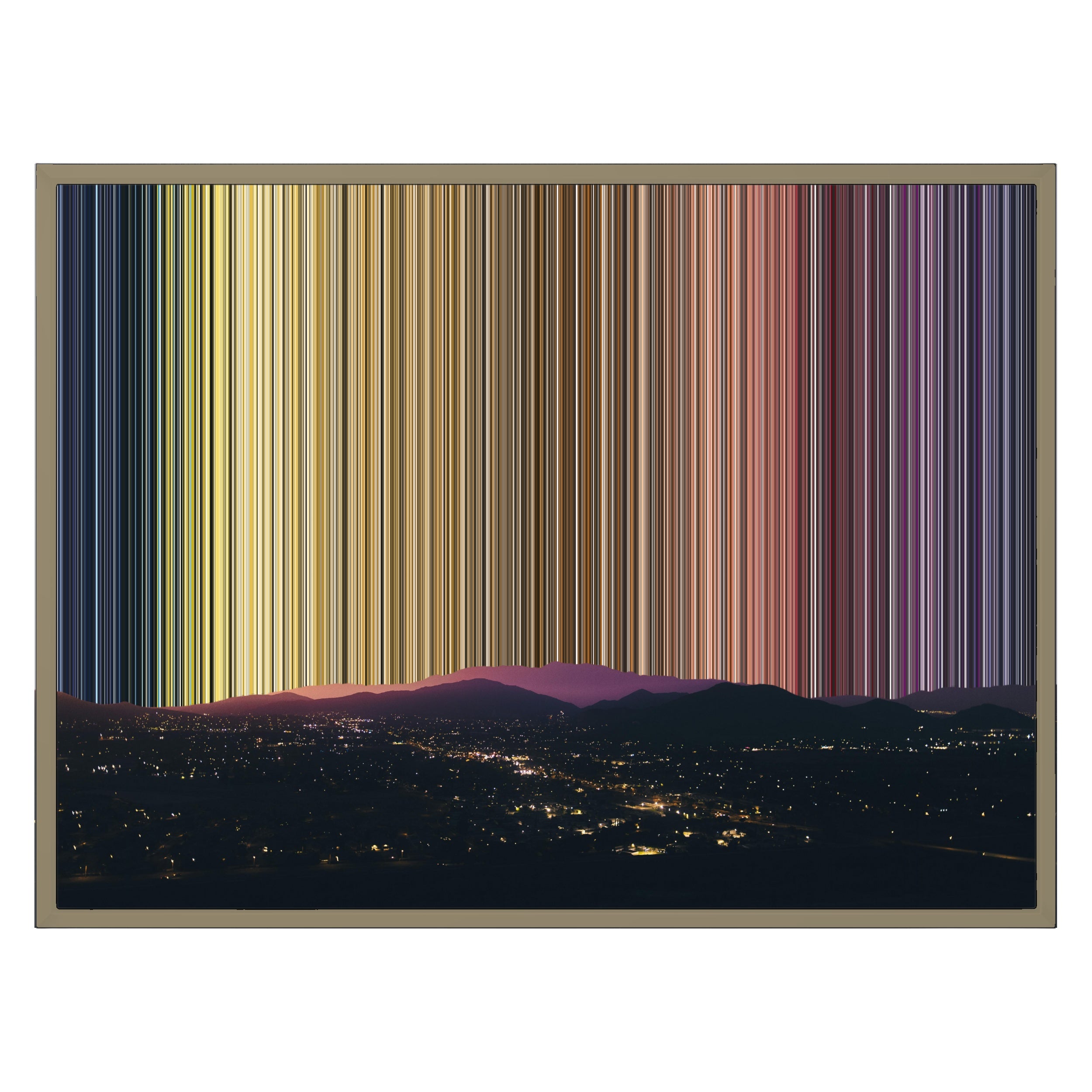 31×24" Framed Canvas - Natural variant