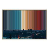 35×24" Framed Canvas - Natural variant