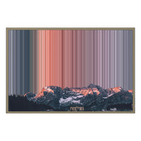 35×24" Framed Canvas - Natural variant